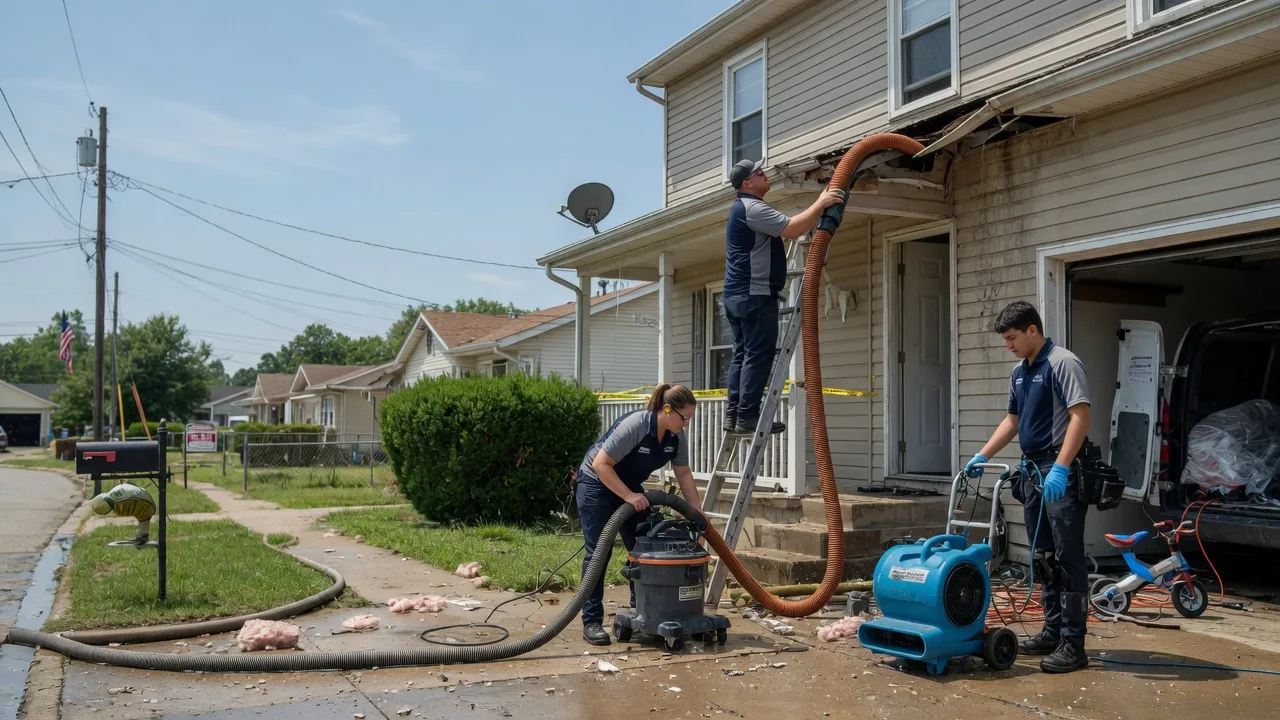 Water Damage Restoration in Thrall, TX near me